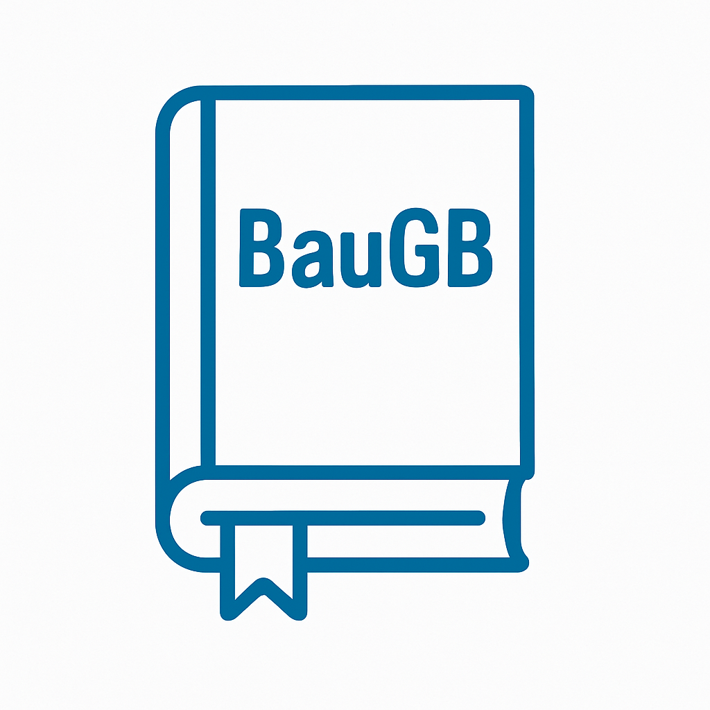 Icon Baugesetzbuch und Werbeanlagenn