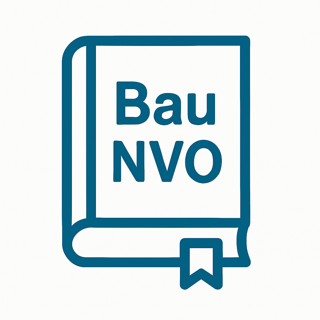 Icon Baunutzungsverordnung und Werbeanlagenn