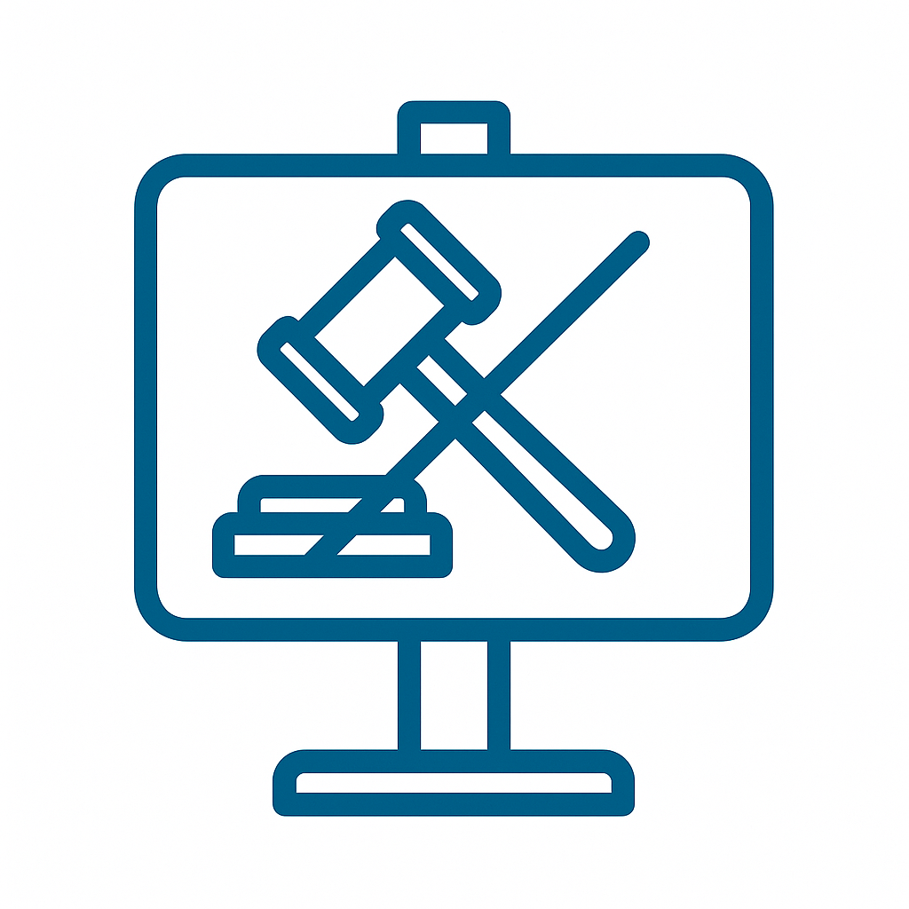 Icon Genehmigungsfreistellung für Werbeanlagenn