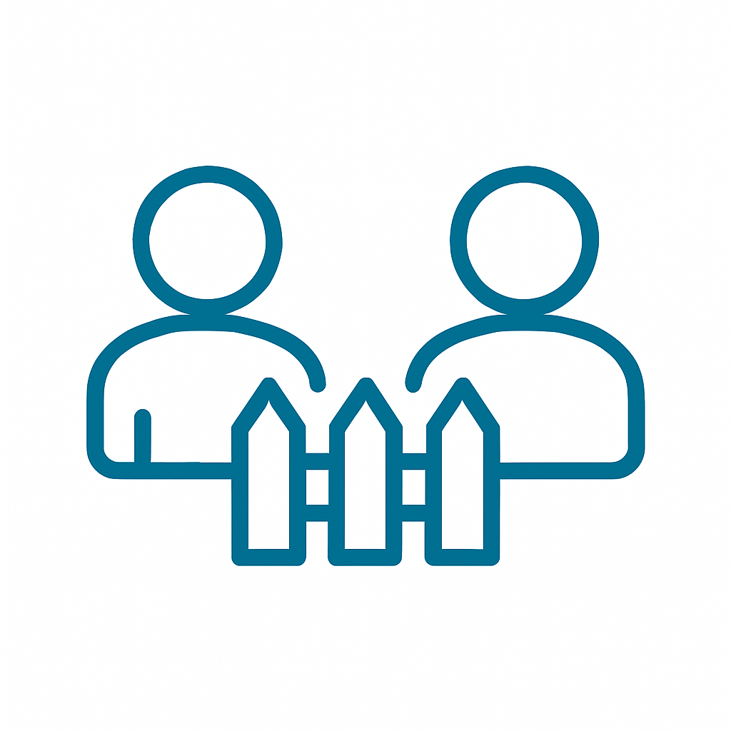 Icon Nachbarbeteiligung bei Werbeanlagen Genehmigungn